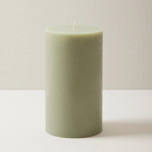 Pillar Candle - 4" X 7" - Sage